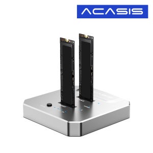 아카시스 M.2 NVMe SSD 2슬롯 20Gbps 도킹 스테이션 EC-6605Pro 독