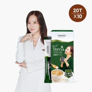 [펄세스] 제로윗 디카페인 스테비아 커피믹스 소유진 커피 20개입, 10개