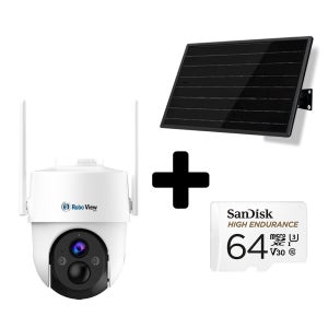 글로벌아이넷 로보뷰 S11+24W+64GB 4G LTE 상시녹화 CCTV 무선 배터리