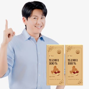 한포유 짜먹는 피넛버터 땅콩버터 100% 스틱 20g, 7포, 2개