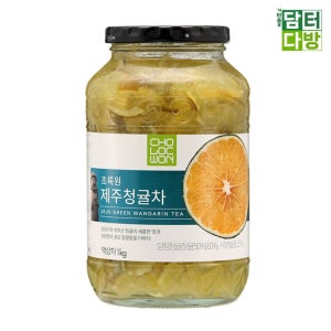 초록원 제주청귤차 1kg 액상 따뜻한 대용량