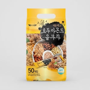 개별스틱 포장 맛을담다 호두아몬드율무차 50T