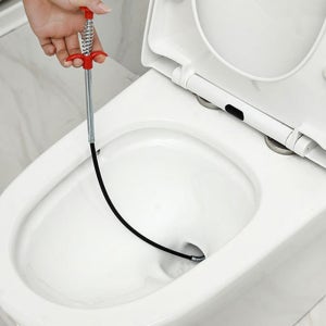 무지스 싱크대 하수구 뚫기 와이드 집게 롱타입 머리카락 이물질 제거 배관 막힌변기 뚫어뻥