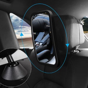 카시트용 차량용 후방 거울 뒤보기 자동차 후방 거울 안전 미러