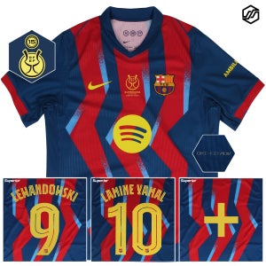 나이키 바르셀로나 25/26 어센틱 4TH 수페르코파 결승버전 (패치포함) FZ1311-432