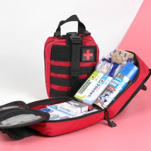 만타 산악용 구급낭 XL 크로스 16종 에어파스 휴대용 구급함 등산 캠핑 택티컬 응급키트