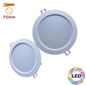 라루체 LED 원형 다운라이트 7W 75파이 타공(3인치) 매립등 KS LALUCE
