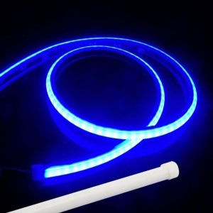 차량용 12V 플렉시블 면발광 V5 블루 LED바 30cm 자동차LED