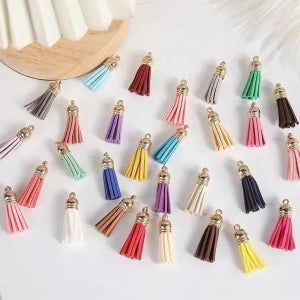 [5개입]레진재료 키링재료 키링 태슬 테슬 술 P8