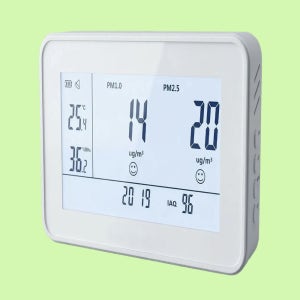 나노미세먼지측정기 공기질 극초미세먼지 레이저센서 팬리스 실내 저소음