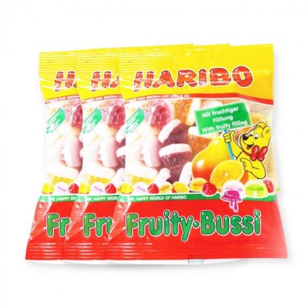 하리보 <b>프루티</b>부시 젤리 100g x 3p 하리보젤리 간식 과자 사무실