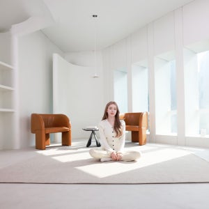 먼지없는 워셔블 러그 사이잘룩 자가드 거실 침실 카페트 200x350cm