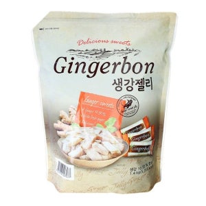진저본 생강 젤리 1.4kg 제리 츄잉 사탕 캔디
