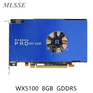 AMD RADEON PRO 워크스테이션 비디오 8GB WX5100 GDDR5 카드 그래픽