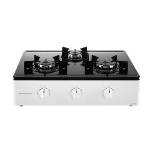 N배송 나비엔 매직 국내생산 3구 화이트 가스레인지 GRF-6003 LPG(프로판가스)