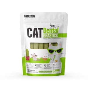 캣스티발 고양이 동결건조 덴탈 캣그라스틱 6p, 30g, 10개