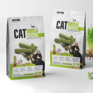 캣스티발 고양이 동결건조 덴탈 캣그라스틱 12p, 60g, 6개