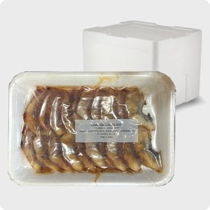 [다인] 초밥용 양념 민물장어 (6g 20미) 슬라이스 초장어 120g, 30개