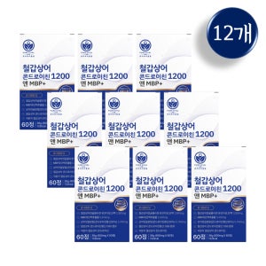 퓨어바이탈랩 철갑상어 콘드로이친 6형 저분자 연골 C6S MBP 60정, 12개