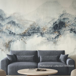 미스틱 오버룩 뮤럴 거실 아트월 풍경 디자인 수입벽지