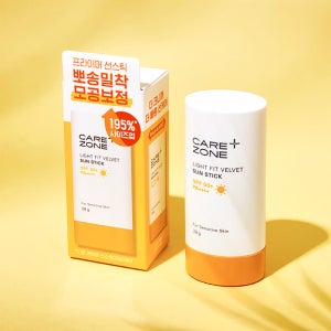 케어존 라이트핏 벨벳 선스틱 39 g (SPF 50+,PA++++)