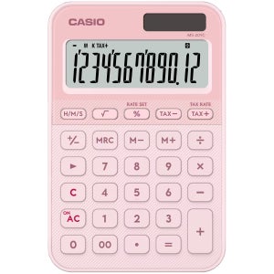 카시오 계산기 MS-20YC 라이트핑크