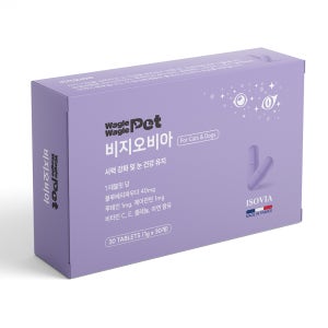 비지오비아 프랑스산 눈 건강 강아지 고양이 영양제 1g 30테블릿