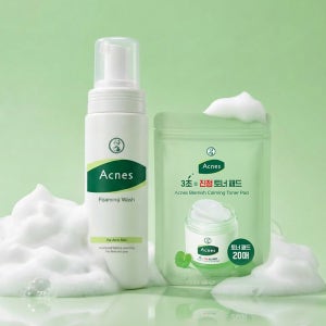 아크네스 포밍워시 200ml (3초 토너패드 20매)
