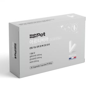 다사랑 아르티비아 프랑스산 관절 연골 영양제 강아지 고양이 30캡슐