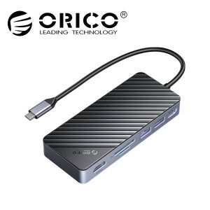 [오리코 국내 대리점] ORICO OM28P-G2 10Gbps지원 M.2 NVME&SATA 케이스 & C타입 멀티 허브