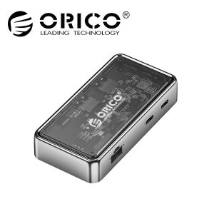 [오리코 국내 대리점] ORICO TM10-5P 멀티허브 USB A / C 10Gbps지원 / RJ45 1Gbps / PD100W