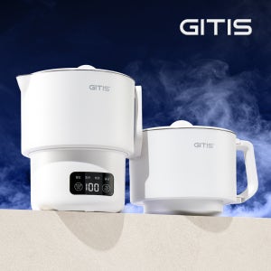 지티스 올스텐 여행용 접이식 전기포트 휴대용 분유 커피 미니 햇반 GT-037KR