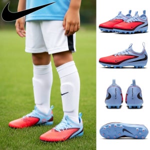 나이키 주니어 팬텀 6 로우 아카데미 HG HQ2046-400 아동 축구화