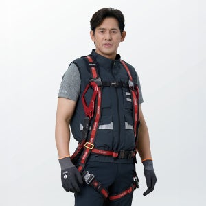 지벤 ZB-V2624 반사테잎 작업조끼 통풍 선풍기 쿨조끼 작업복