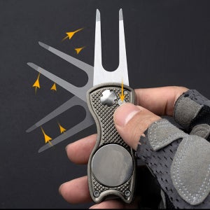 접이식 디봇 그린보수기 디봇툴 잔디보수기 골프 악세사리