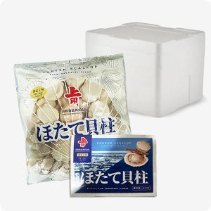 [다인] 북해도 일본 가리비관자 4S 호타테 게아지살 횟감용 1kg, 5개