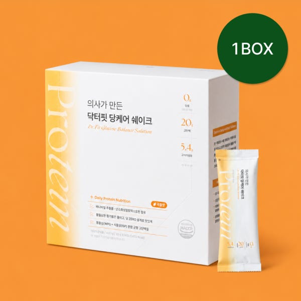 [몸신의 탄생 양혁용 의사 개발] 닥터핏 의사가 만든 당케어 쉐이크