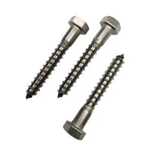 고지스크류 스텐 3/8(9.5mm)x63 5개 래그스크류