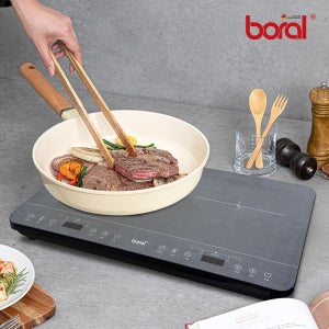 보랄 더 셰프 2구 대형 인덕션 렌지 전기레인지 프리스탠딩 BR-D3500FS