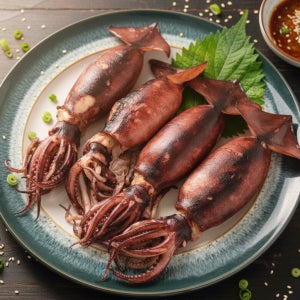 키치온 구룡포 초코 총알 통찜용 오징어 500g 1kg 급냉 생물 내장 통찜 미니 한치