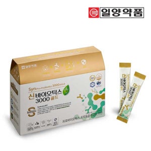 [최대1.6만P적립] 일양약품 신바이오틱스 3000골드 90포, 3개