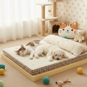 마더스 강아지침대 통풍이 잘되는 3D 에어메쉬 펫베드 M