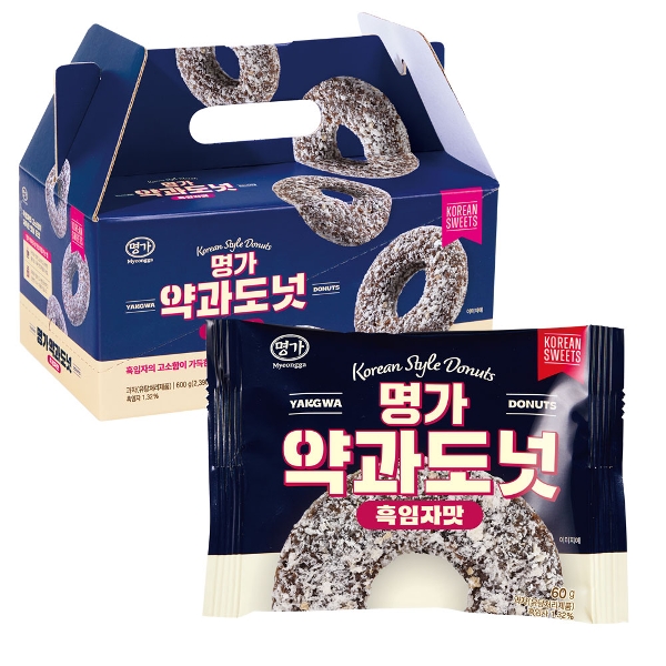 에이플러스 명가 약과도넛: 흑임자맛