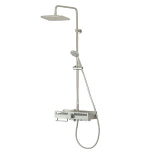 국산 선반형 무광 사틴 해바라기샤워기 샤워수전 교체 헤드 레인샤워기 레인샤워 욕실 고급형