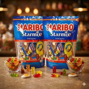 하리보 젤리 스타믹스 봉지형 1275g 6봉 대용량 미니백 곰돌이 곰젤리 간식 코스트코