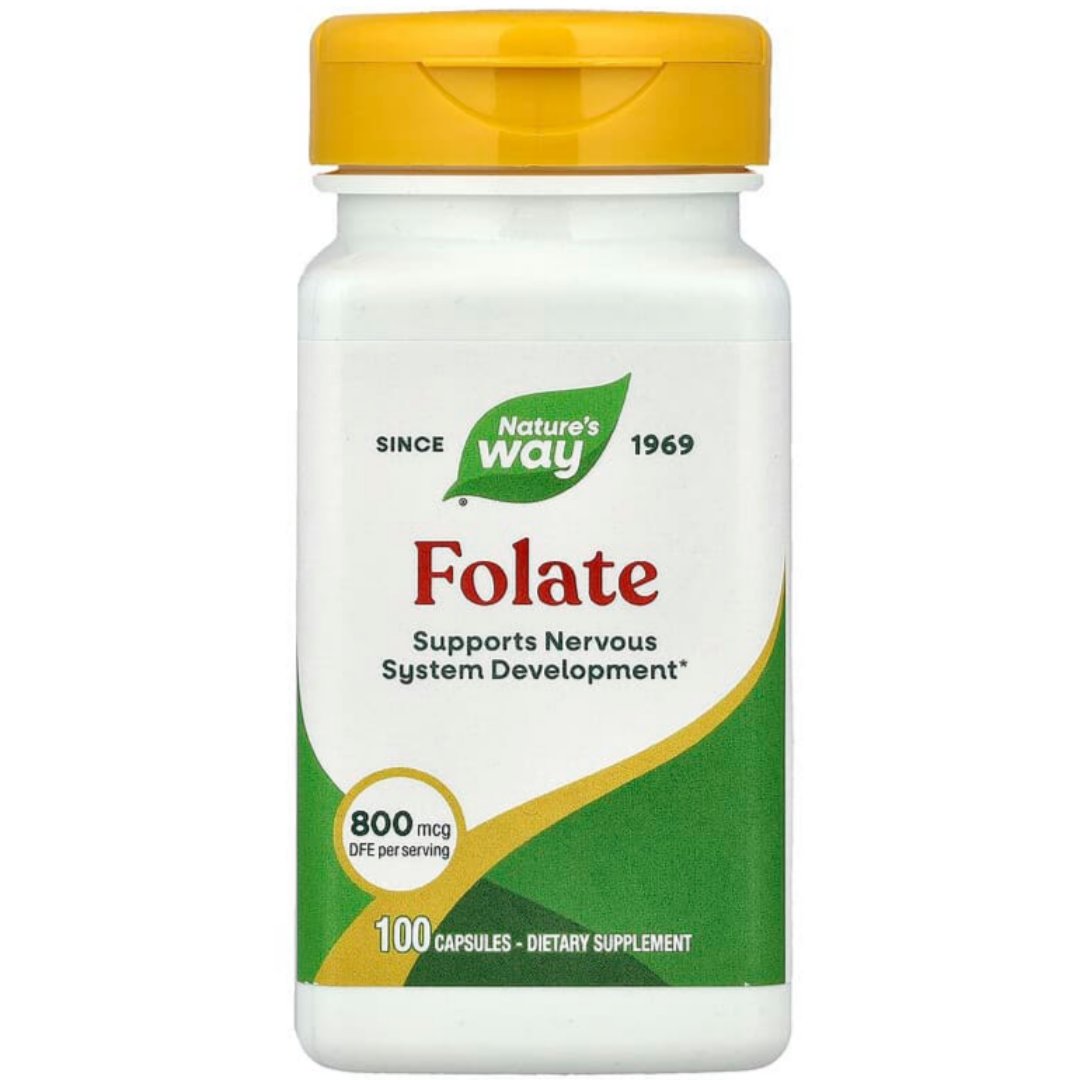 <b>네이쳐스웨이 엽산</b> Folate 800mcg 100캡슐