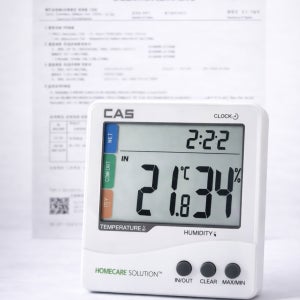 [원클릭교정]CAS TE-203 표준온습도계 KOLAS교정 산업용 정밀 검교정포함