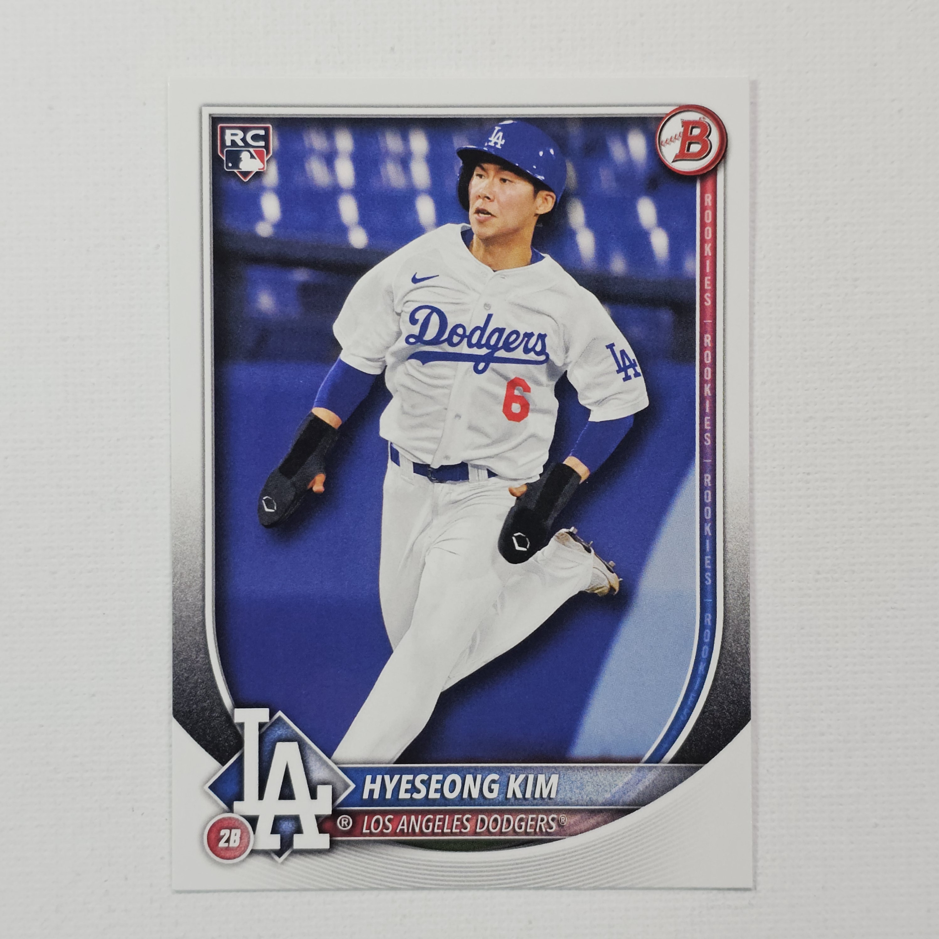 2025 Bowman #91 Hyeseong Kim Rookie RC 김혜성 보우맨 루키 야구카드 / MLB-13