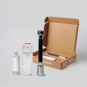 오픈샤워 녹물제거 잔수배출 샤워기필터 가정용 욕조용 여행용