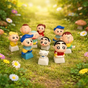 펫더월드 짱구 캐릭터 ESC 키캡 키보드 포인트 키캡